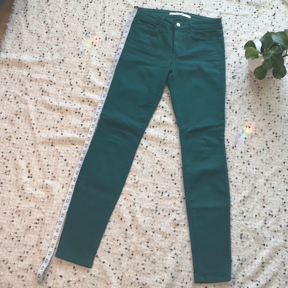 Joe’s Jeans Teal Green The Skinny 26 - Picture 6 of 16